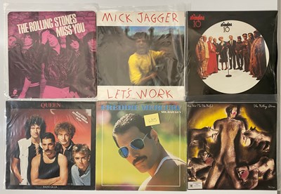Lot 685 - ROCK - POP - PICTURE DISC, 12", 10" AND 7" SINGLE COLLECTION - CHARLATANS, WHAM, THE STRANGLERS, IRON MAIDEN