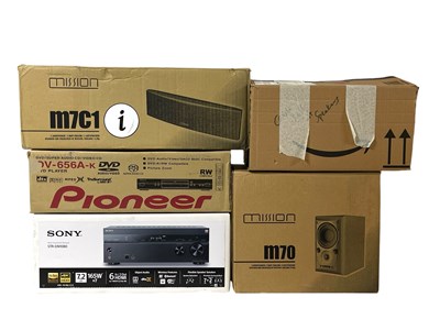 Lot 5 - HIFI EQUIPMENT (SONY, MISSION, PIONEER).