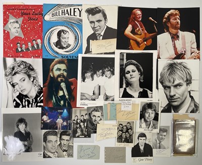Lot 240 - 1950S/60S AUTOGRAPHS / PROGRAMMES ETC INC FRANKIE LYMON /. BILLY FURY.