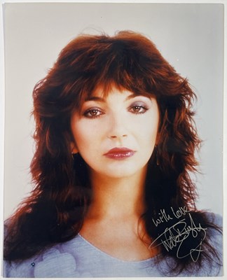 Lot 241 - KATE BUSH - SIGNED PHOTOGRAPH.