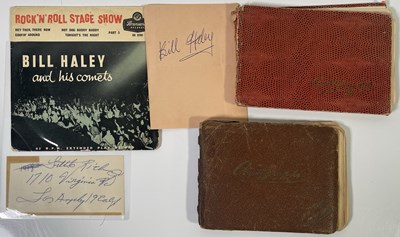 Lot 243 - 1950S / 60S ROCK N ROLL / POP - AUTOGRAPHS INC LITTLE RICHARD x2 / BILL HALEY.