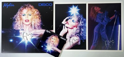 Lot 249 - KYLIE MINOGUE - SIGNED LP.