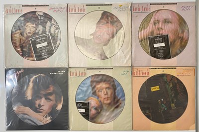 Lot 696 - DAVID BOWIE - PICTURE DISC - LP'S
