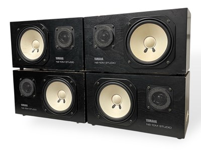 Lot 13 - FOUR YAMAHA NS-10M STUDIO MONITORS.