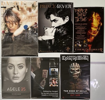 Lot 160 - 2000S ERA POSTERS - BOWIE / ROXY / PRINCE.