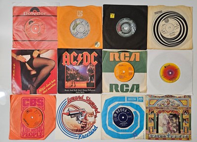 Lot 732 - MIXED ROCK - 7" / CD BOX SET COLLECTION