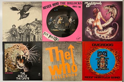Lot 641 - ROCK POP INDIE PUNK PROG LPS - POLICE, SEX PISTOLS, THE WHO, TRAFFIC + MORE