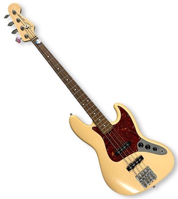Lot 60 - 2009 FENDER HIGHWAY ONE JAZZ BASS GUITAR - HONEY BLONDE.