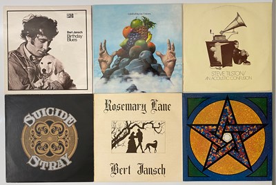 Lot 650 - RARE & CLASSIC ACID-FOLK, ROCK LPS - STEVE TILSTON, PENTANGLE, SANDY DENNY + MORE
