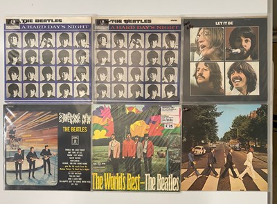Lot 744 - THE BEATLES - OVERSEAS PRESSINGS - LP PACK