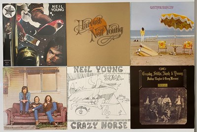 Lot 782 - CROSBY, STILLS, NASH, YOUNG & THE EAGLES LPS