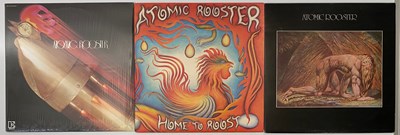 Lot 785 - ATOMIC ROOSTER LP PACK - ORIGINAL AND EARLY PRESSINGS