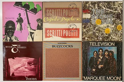 Lot 846 - INDIE - NEW WAVE - ALTHERNATIVE - LP COLLECTION - THE STONE ROSES, TELEVISION, SCRITTI POLITTI