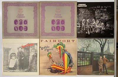 Lot 857 - FAIRPORT CONVENTION - LPs