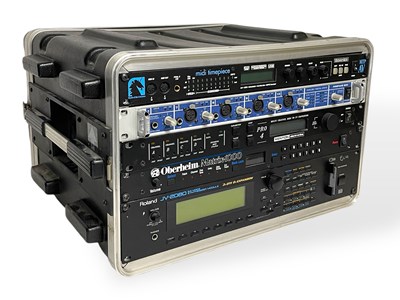 Lot 42 - STUDIO RACK EQUIPMENT (ROLAND, OBEREIM, RME, MOTU).