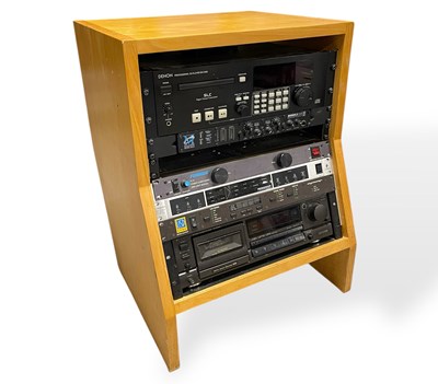 Lot 43 - STUDIO RACK EQUIPMENT (DENON, METRIC HALO, BEHRINGER, FURMAN).