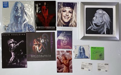 Lot 258 - ELLIE GOULDING - SIGNED RECORD / CD.