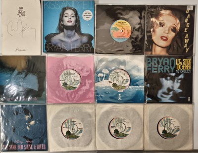 Lot 715 - ROXY MUSIC / BRYAN FERRY / BERRY FERRY SIGNED - 7" COLLECTION