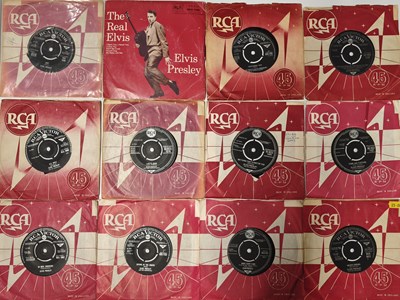 Lot 869 - ELVIS PRESLEY - 7" PACK (UK RCA ORIGINALS)