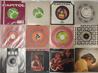 Lot 870 - STEVE MILLER - 7" ARCHIVE (INC DEMOS / PROMOS / OVERSEAS)