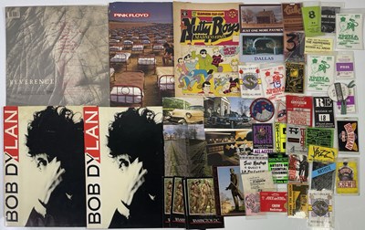 Lot 71 - TOUR PROGRAMMES AND STAGE/CREW PASSES.