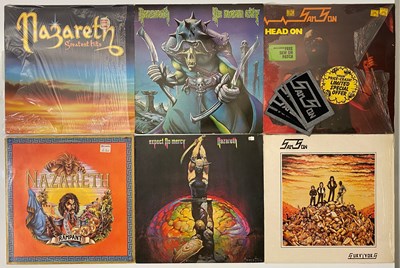 Lot 789 - SAMSON, NAZARETH, SCORPIONS, RAINBOW & MORE - HARD ROCK/METEL LP PACK