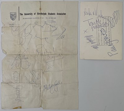 Lot 265 - 1970S POP/ROCK - ELO / MANFRED MANN SIGNED ITEMS.