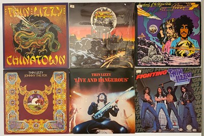 Lot 795 - CLASSIC ROCK LPS - THIN LIZZY & JIMI HENDRIX - ORIGINALS AND REPRESS