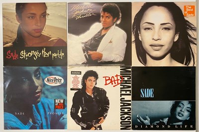 Lot 799 - CLASSIC POP LPS - WITH RARE SADE, MICHAEL JACKSON, SOFT CELL + MORE