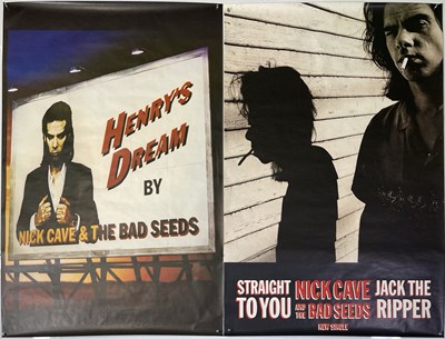 Lot 170 - NICK CAVE AND THE BAD SEEDS - BILLBOARD POSTER COLLECTION.
