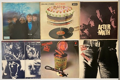Lot 801 - THE ROLLING STONES LP COLLECTION - UK ORIGINALS, SPANISH STICKY FINGERS, EU PRESSINGS
