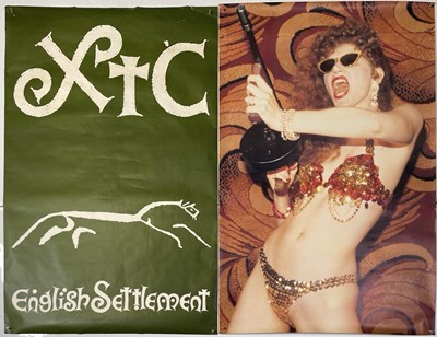 Lot 171 - COLLECTABLE BILLBOARD POSTERS - XTC / THE CRAMPS / MANIC ST PREACHERS/MOTORHEAD.