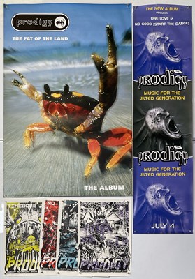 Lot 177 - THE PRODIGY - POSTER COLLECTION INC LIMITED EDITION JACKNIFE PRINTS.