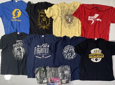 Lot 114 - FOO FIGHTERS - T-SHIRT COLLECTION.