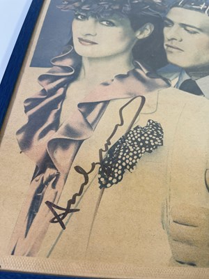 Lot 97 - ANDY WARHOL (1928-1987) - SIGNED COPY OF INTERVIEW MAGAZINE.