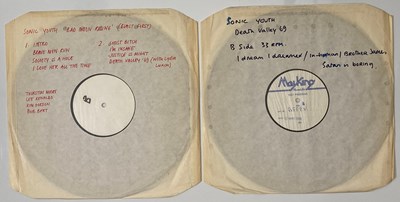 Lot 918 - SONIC YOUTH - BAD MOON RISING LP (WHITE LABEL - BFFP 1)