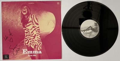Lot 920 - EMMA - FREE ME LP (PROMO COPY - EMMA2 - SIGNED SLEEVE)