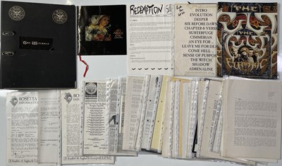 Lot 79 - SISTERS OF MERCY / GOTH ROCK - MEMORABILIA COLLECTION.