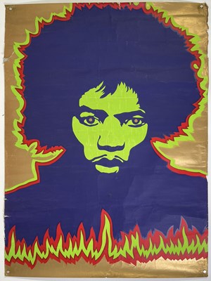 Lot 184 - JIMI HENDRIX INTEREST - ORIGINAL POSTER BY LARRY SMART - FIRE (1967).