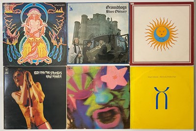 Lot 807 - CLASSIC ROCK, PROG, PSYCH LPS - EARLY PRESS OF KING CRIMSON, GROUNDHOGS, HENDRIX + MORE