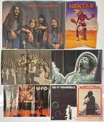 Lot 186 - 1970S POSTER COLLECTION INC NEKTAR/BLACK SABBATH.