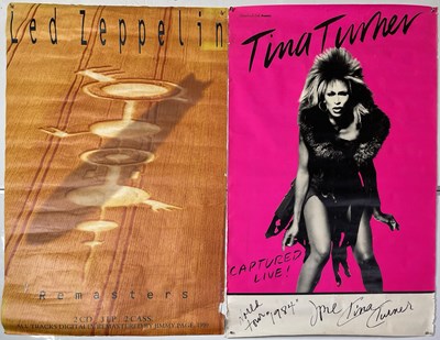 Lot 187 - 1980S-90S POSTER COLLECTION INC LED ZEPPELIN.