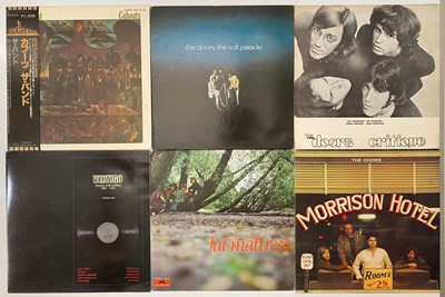 Lot 809 - CLASSIC ROCK, PROG, PSYCH LPS - EARLY PRESS OF THE DOORS, BOB DYLAN, FAT MATTRESS + MORE