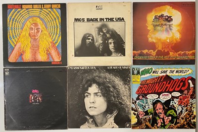 Lot 810 - CLASSIC ROCK, PROG, PSYCH LPS - EARLY PRESS OF JERRY GARCIA, JEFFERSON AIRPLANE, T-REX + MORE