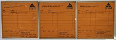 Lot 427 - GRATEFUL DEAD - THREE TRIDENT STUDIOS TAPES.