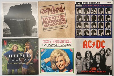 Lot 896 - ROCK - POP - CONTEMPORARY PRESSINGS - SEALED LP COLLECTION - THE BEATLES, METALLICA, YARDBIRDS