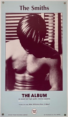 Lot 458 - THE SMITHS - ORIGINAL 1984 ROUGH TRADE PROMOTIONAL POSTER.