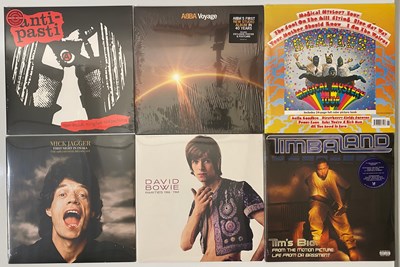 Lot 898 - ROCK - POP - CONTEMPORARY PRESSINGS - SEALED LP COLLECTION - THE BEATLES, BEASTIE BOYS, DAVID BOWIE