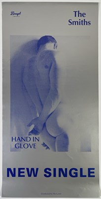Lot 462 - THE SMITHS - ORIGINAL HAND IN GLOVE PROMOTIONAL POSTER.