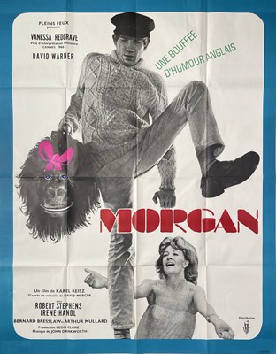 Lot 143 - MORGAN! (1966) FRENCH GRANDE POSTER / STILLS SET FOR 'THE TOUCHABLES' (1968).